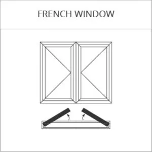UPVC top hung casement windows manufacturer