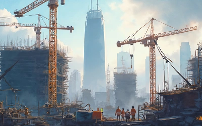 Modern home construction in Coimbatore