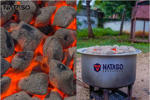 dum biryani charcoal briquettes in coimbatore