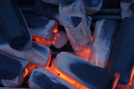 Replacing Wood Charcoal with Coconut Shell Charcoal Briquettes