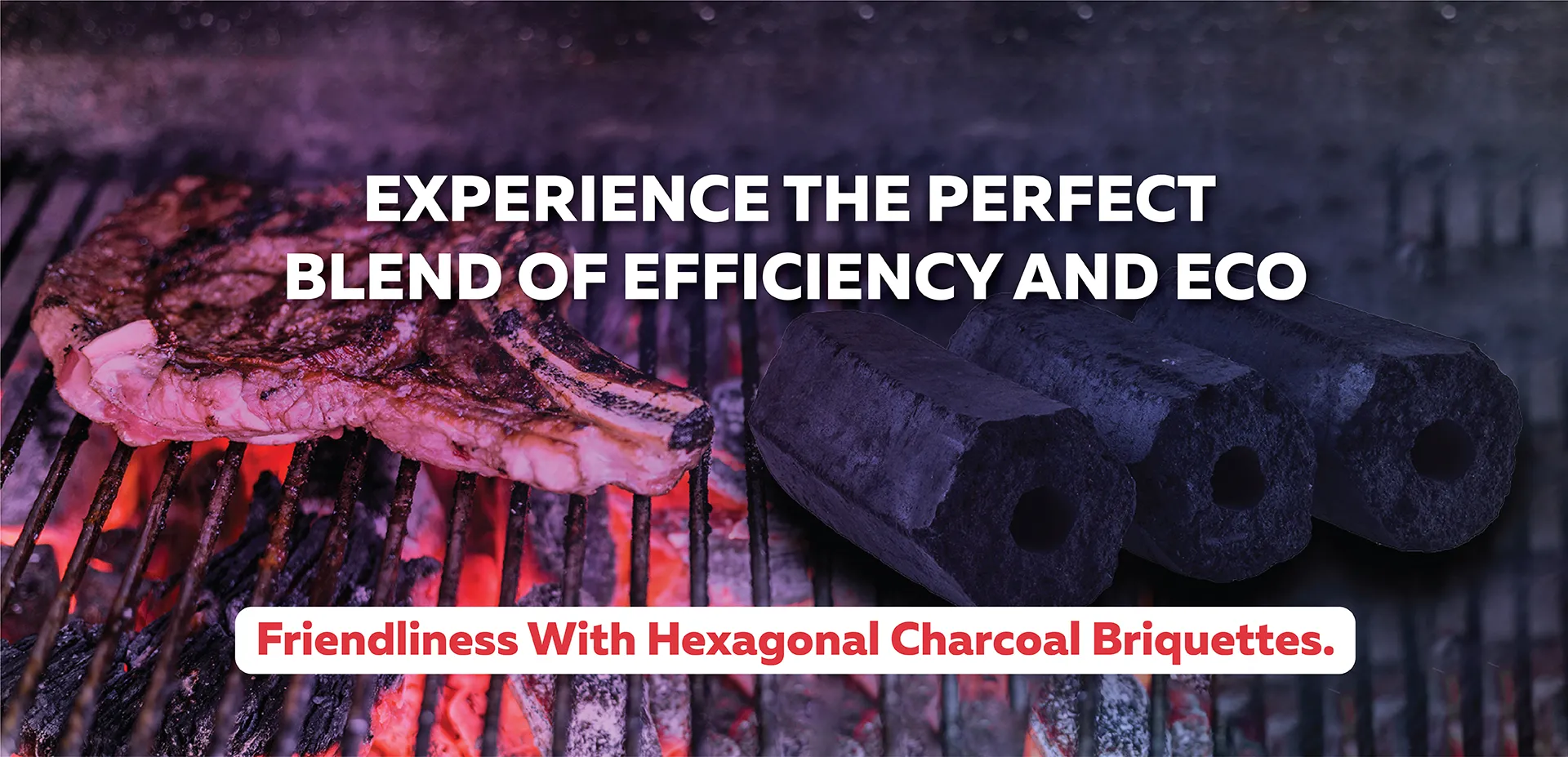 Hexagonal charcoal briquettes in Coimbatore